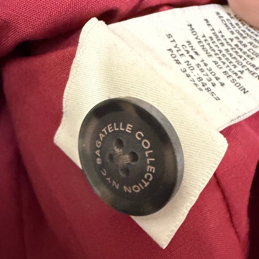 Bagatelle Linen Blend Tailored Jacket